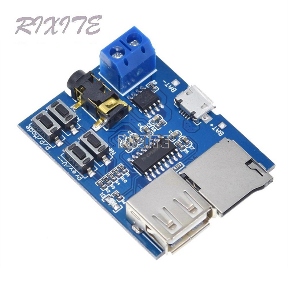 Headphone Amplifier Dac - TF Card U Disk formato MP3