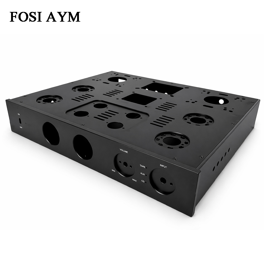 Headphone Amplifier Dac - FOSI AYM 415x330x70mm Chassis Amplificatore Interamente
