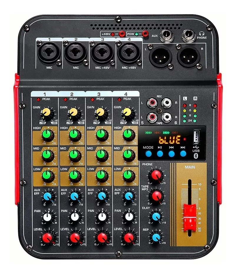 Mixer Audio Bluetooth e Reverb - Audio Music Dj recensione e prezzo