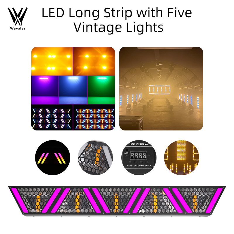 Luci da Palco Retrò 5X60W DMX5 - Audio Music Dj recensione e prezzo